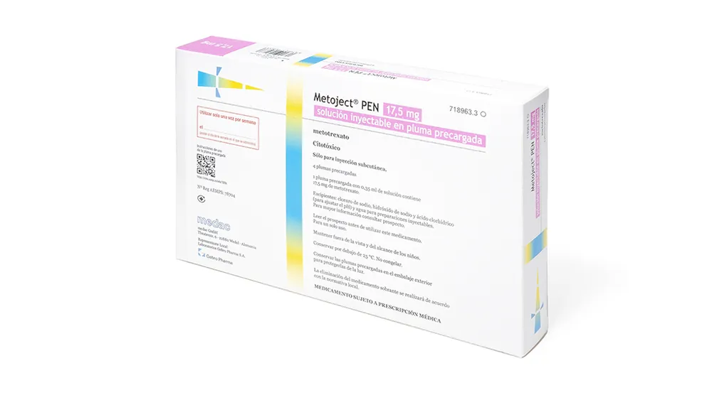 Metotrexato 17.5 mg soluzione iniettabile in penna preriempita soluzione per iniezione in penna preriempita