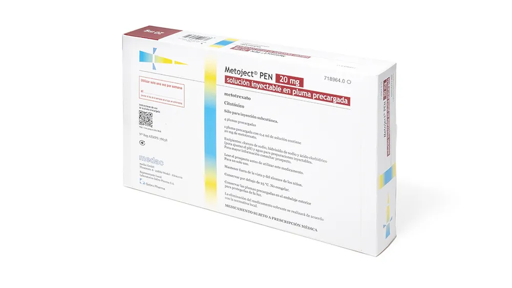 Metotrexato 20 mg soluzione iniettabile in penna preriempita soluzione per iniezione in penna preriempita