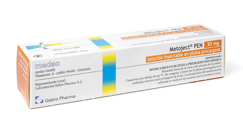 Metoject Pen 30 mg solution for injection in pre-filled pen solution for injection in pre-filled pen