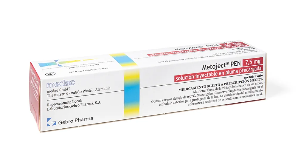 Metoject Pen 7.5 mg solution for injection in pre-filled pen solution for injection in pre-filled pen