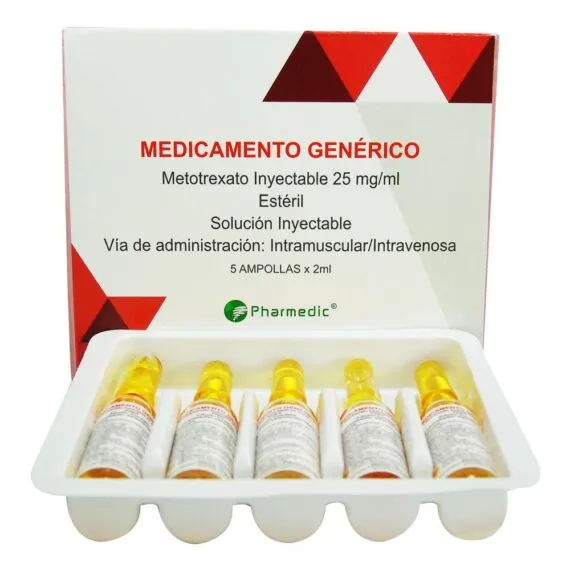 Methotrexate Accord 25 mg/ml solution for injection EFG solution for injection