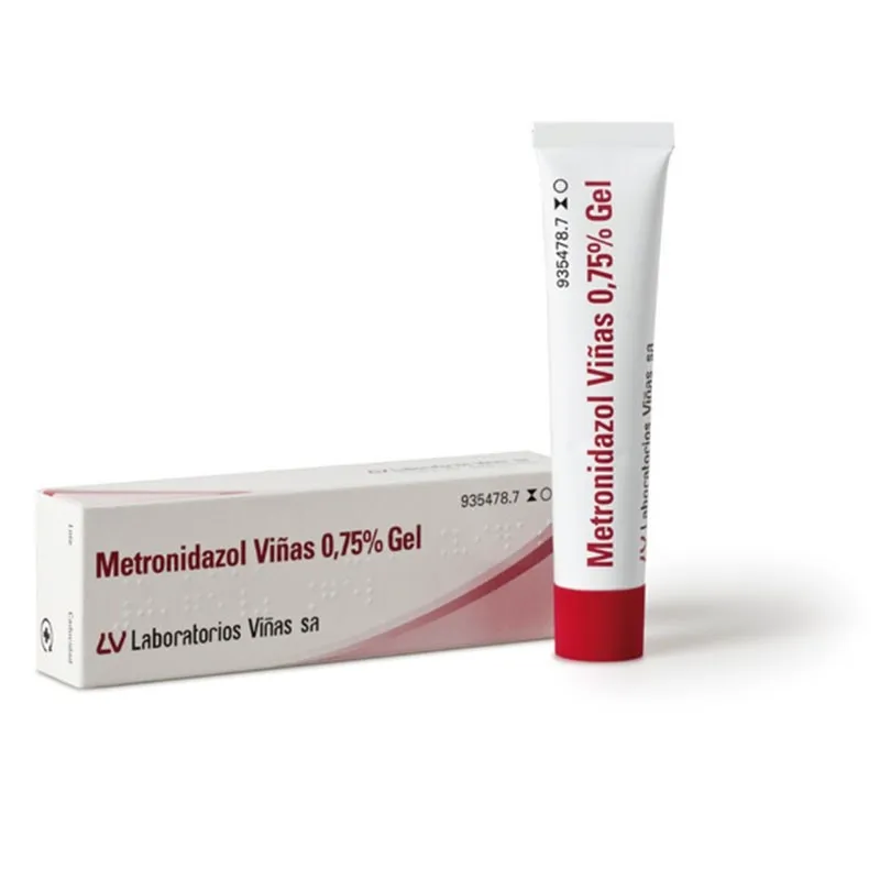 Metronidazolo Viñas 7,5 mg/g gel gel