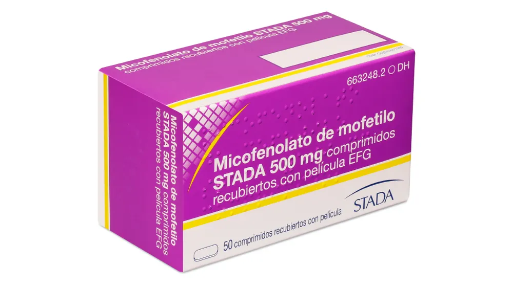 Micofenolato di mofetile Stada 500 mg compresse rivestite con film EFG compresse, rivestite con film