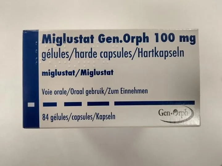Miglustato Gen.Orph 100 mg capsule rigide EFG capsule, rigide