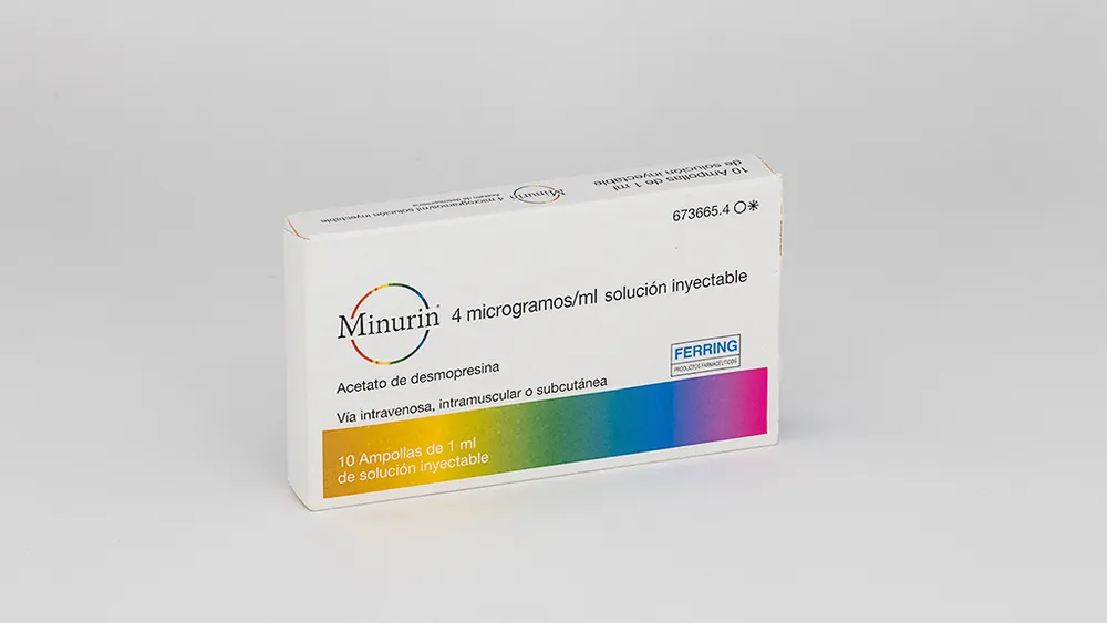 Minurin 4 micrograms/ml solution for injection solution for injection