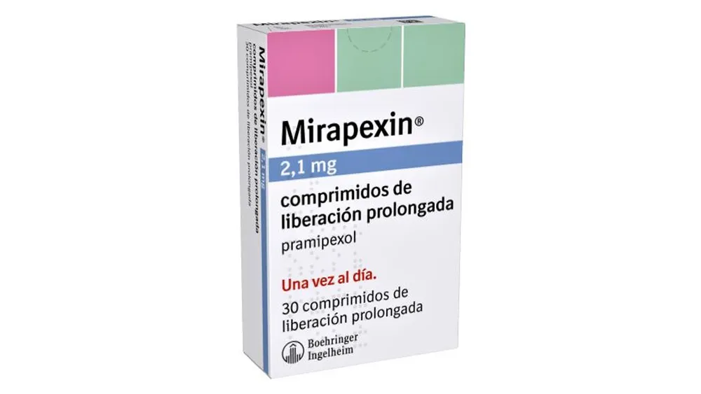 Mirapexin 2.1 mg prolonged-release tablets tablets, prolonged-release