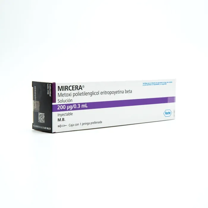 Mircera 200 micrograms/0.3 ml solution for injection in pre-filled syringe solution for injection in a pre-filled syringe