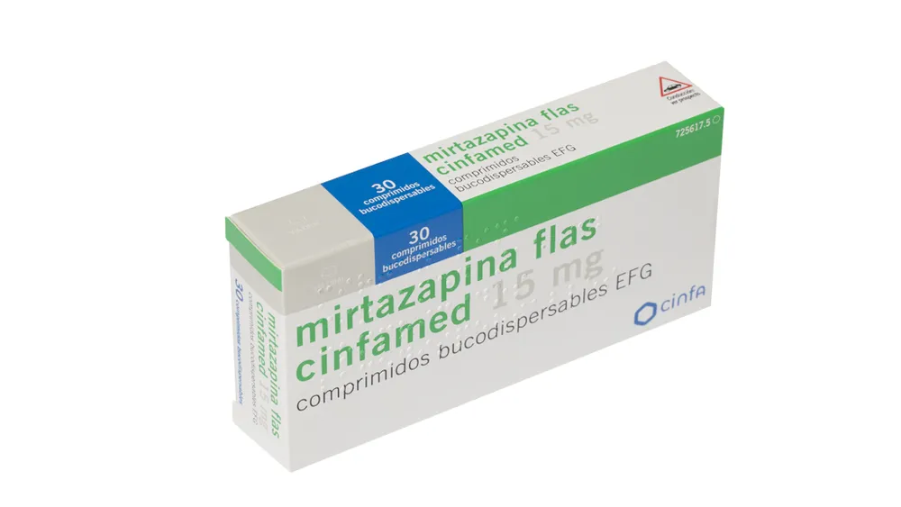 Mirtazapina Flas Alter 15 mg compresse bucodispersabili EFG compresse, bucodispersabili