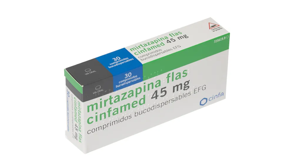 Mirtazapina Mabo 45 mg compresse rivestite con film EFG compresse, rivestite con film