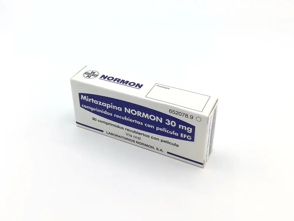 Mirtazapine Normon 30 mg film-coated tablets EFG tablets, film-coated