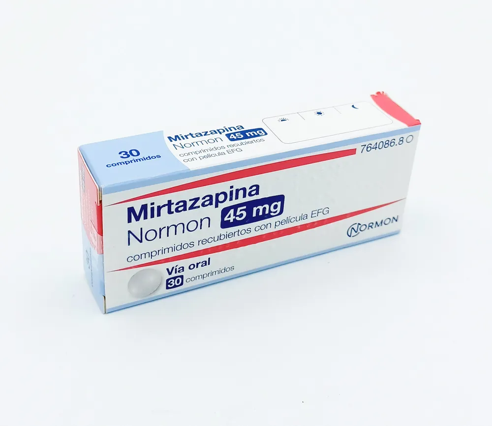 Mirtazapine Normon 45 mg film-coated tablets EFG tablets, film-coated