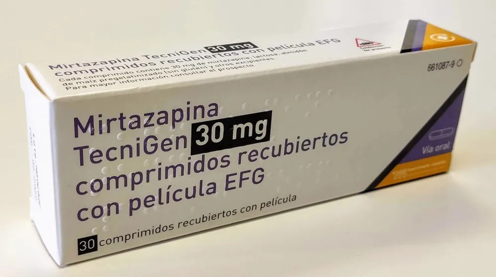 Mirtazapina Qualigen 30 mg compresse rivestite con film EFG compresse, rivestite con film