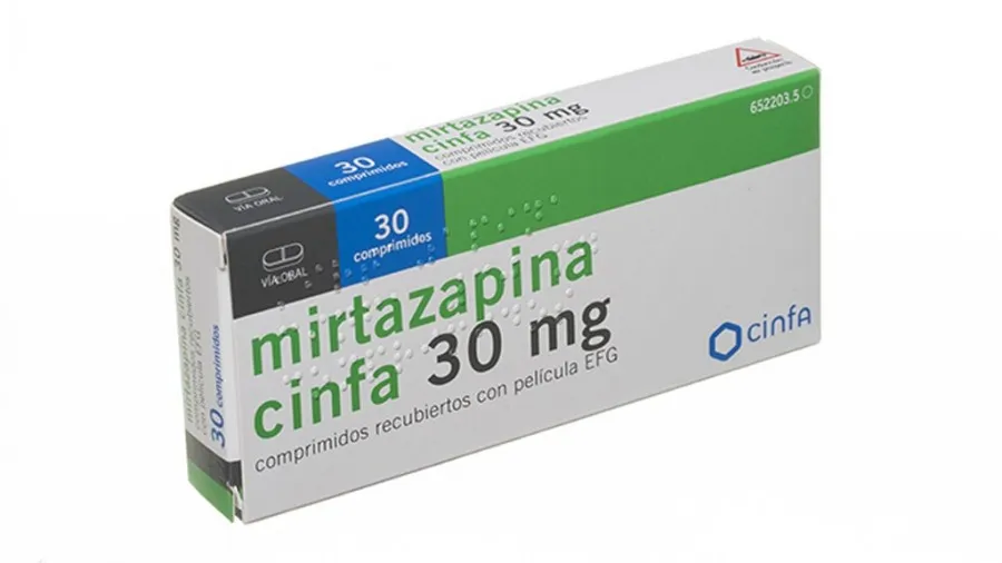 Миртазапин Тева-Ратио 30 мг таблетки, покрытые плёночной оболочкой ЕФГ таблетки, покрытые пленочной оболочкой