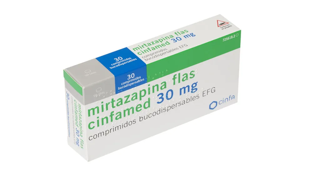 Mirtazapina Tevagen 30 mg compresse bucodispersibili EFG compresse, bucodispersabili