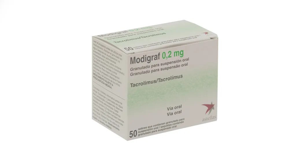 Modigraf 0,2 mg granulato per sospensione orale polvere per preparazione di sospensione orale