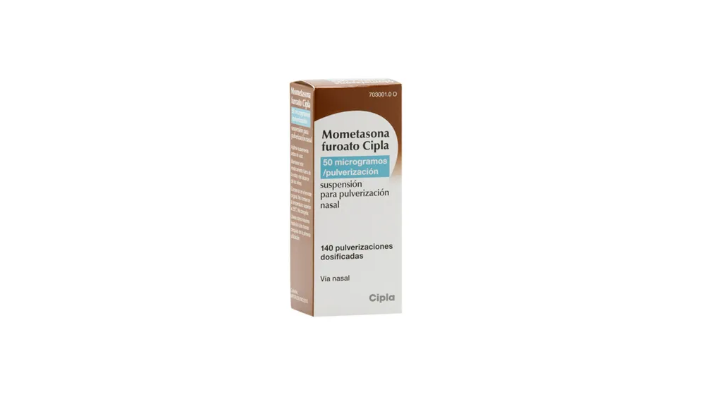 Mometasone furoate Cipla 50 micrograms/spray suspension for nasal spray suspension, nasal spray