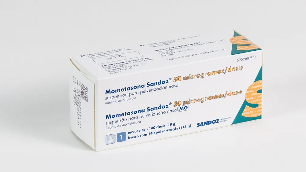Mometasone Sandoz 50 micrograms/dose nasal spray suspension suspension, nasal spray