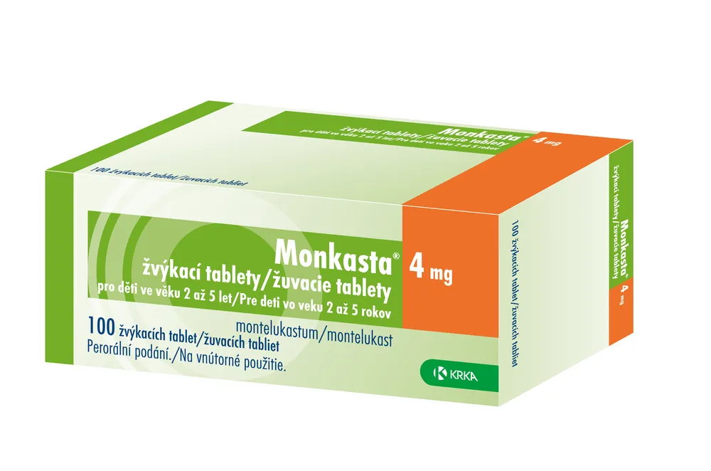 Monkasta 4 mg compresse masticabili EFG compresse, masticabili