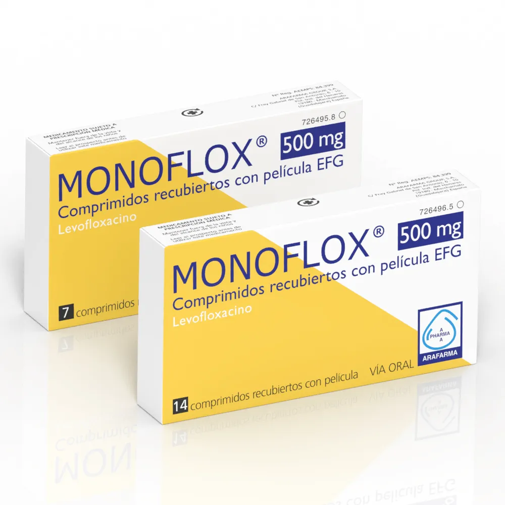 Monoflox 500 mg film-coated tablets EFG tablets, film-coated