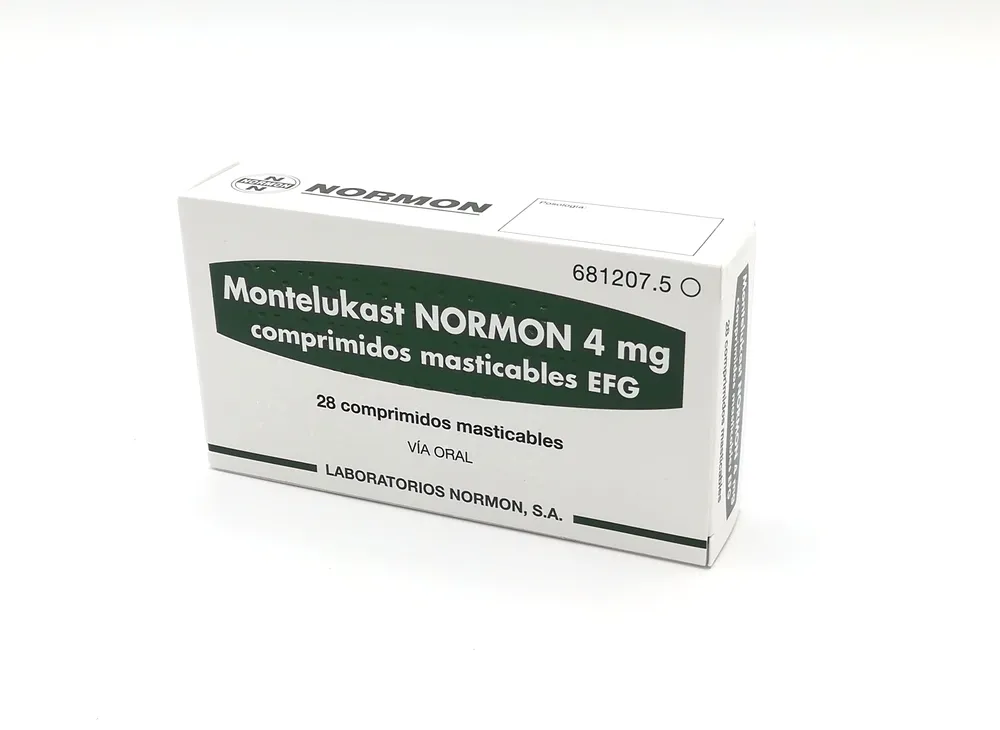 Montelukast Alter 4 mg chewable tablets EFG tablets, chewable