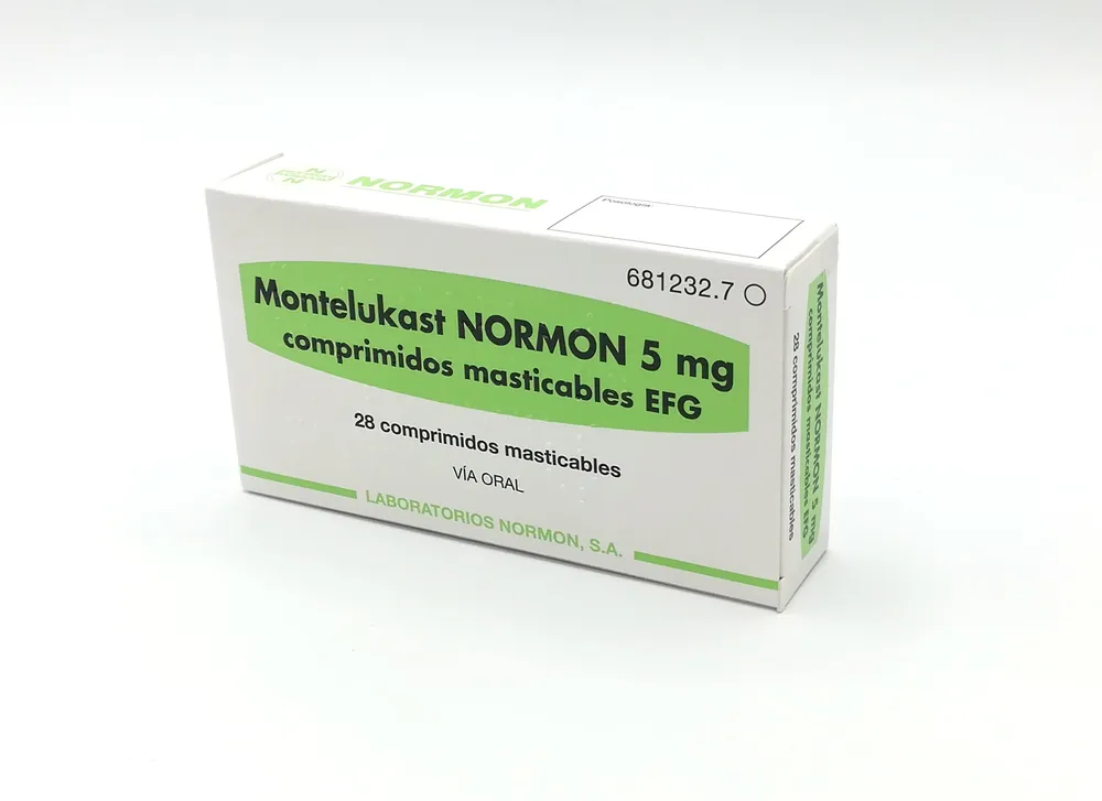 Montelukast Normon 5 mg chewable tablets EFG tablets, chewable