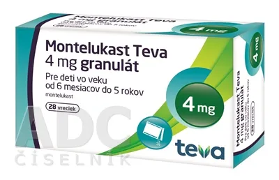 Montelukast Teva 4 mg granules EFG granules
