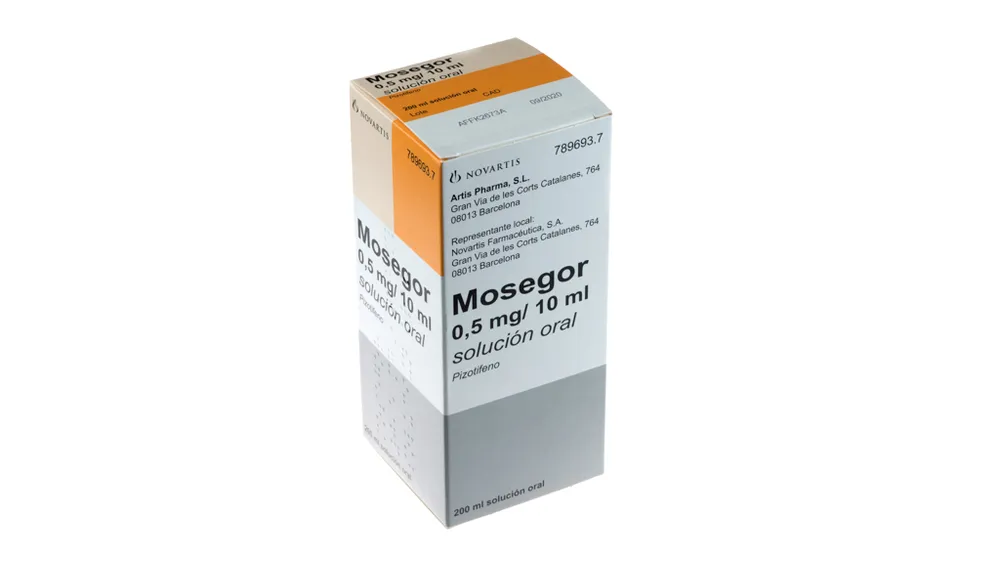Mosegor 0.5 mg/10 ml oral solution solution, oral