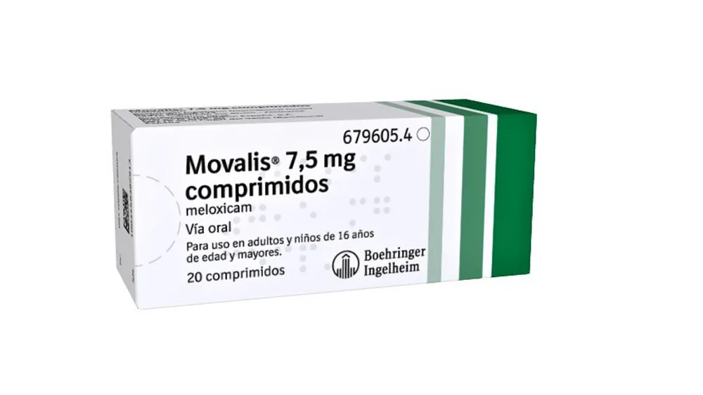 MOVALIS 7,5 mg COMPRIMIDOS COMPRIMIDO