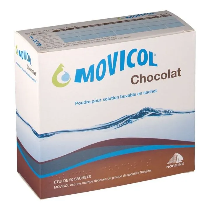 Movicol Pediatric Chocolate 6.9 g powder for oral solution in sachet powder for oral solution