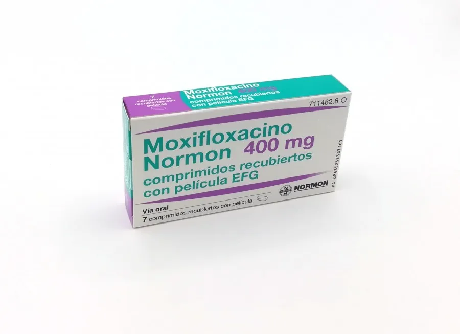 Moxifloxacino Krka 400 mg compresse rivestite con film EFG compresse, rivestite con film