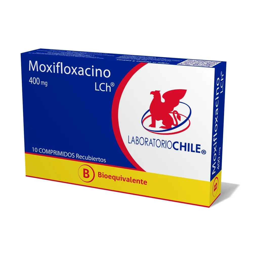 MOXIFLOXACINO QUALIGEN 400 MG COMPRIMIDOS RECUBIERTOS CON PELICULA EFG COMPRIMIDO RECUBIERTO CON PELÍCULA