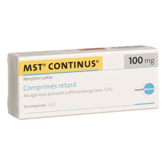 MST Continus 100 mg prolonged-release tablets tablets, prolonged-release