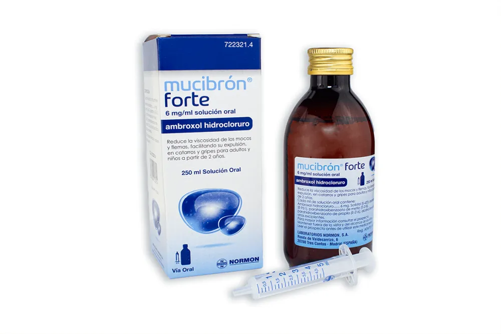 Mucibron Forte 6 mg/ml oral solution solution, oral