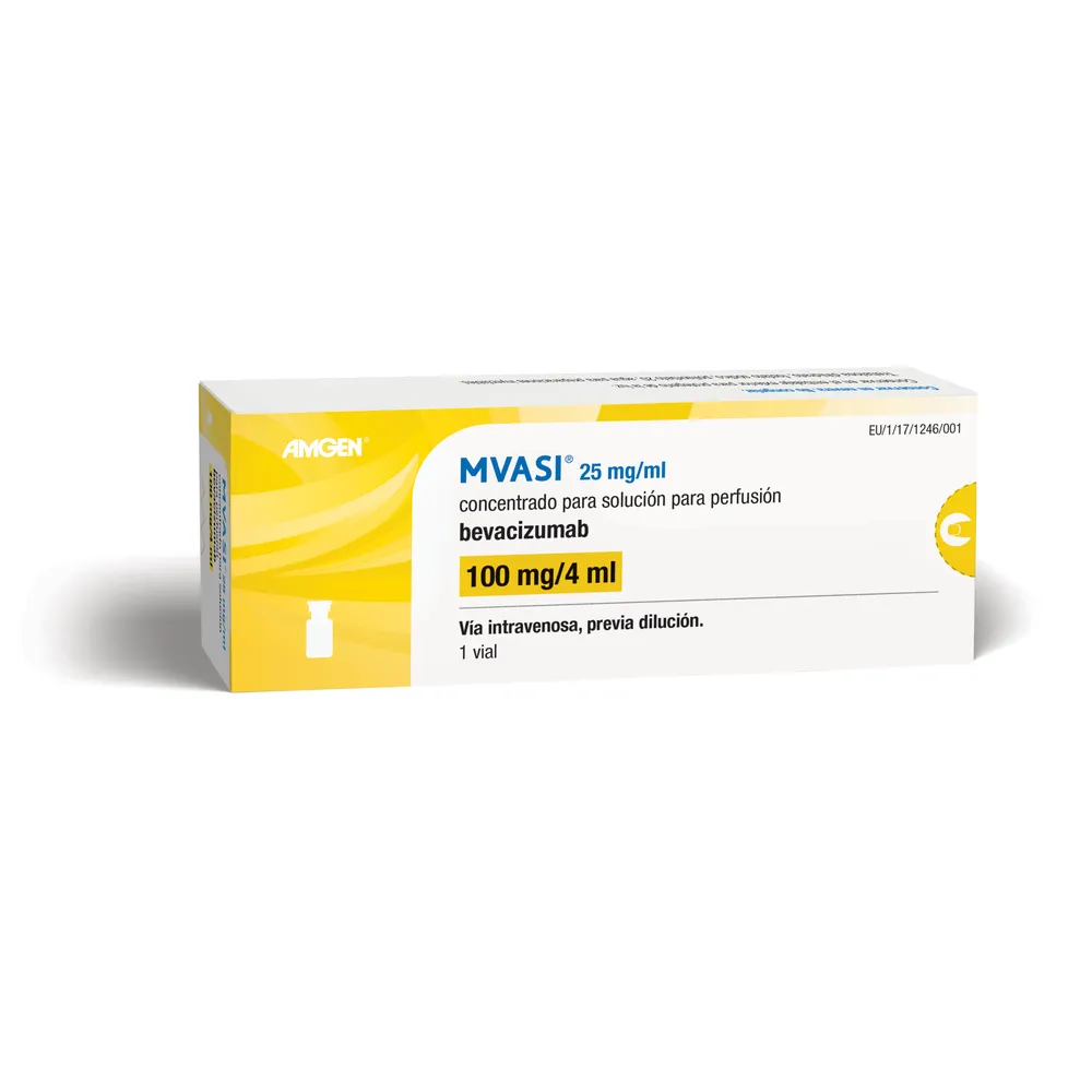 Mvasi 25 mg/ml concentrato per soluzione per infusione soluzione per infusione, concentrato per preparazione di