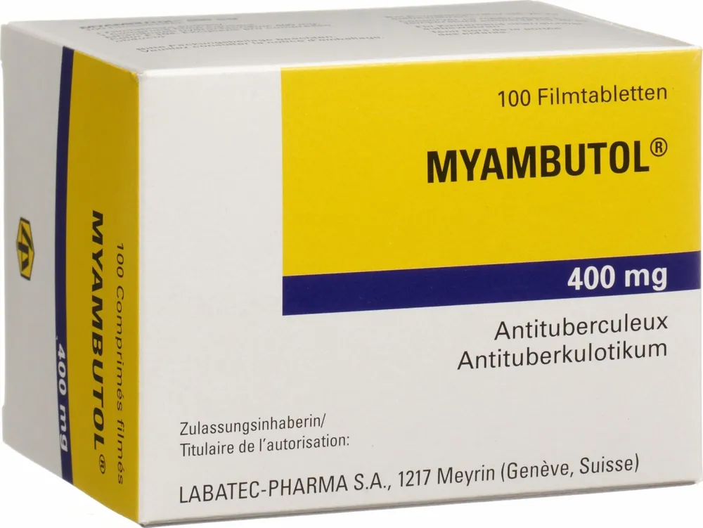 Myambutol 400 mg compresse rivestite compresse, rivestite con film