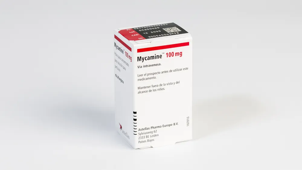Mycamine 100 mg polvere per soluzione per infusione polvere per soluzione per infusione