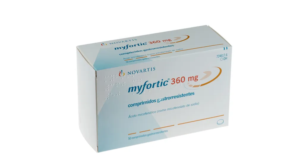 Myfortic 360 mg gastro-resistant tablets tablets, enteric-coated
