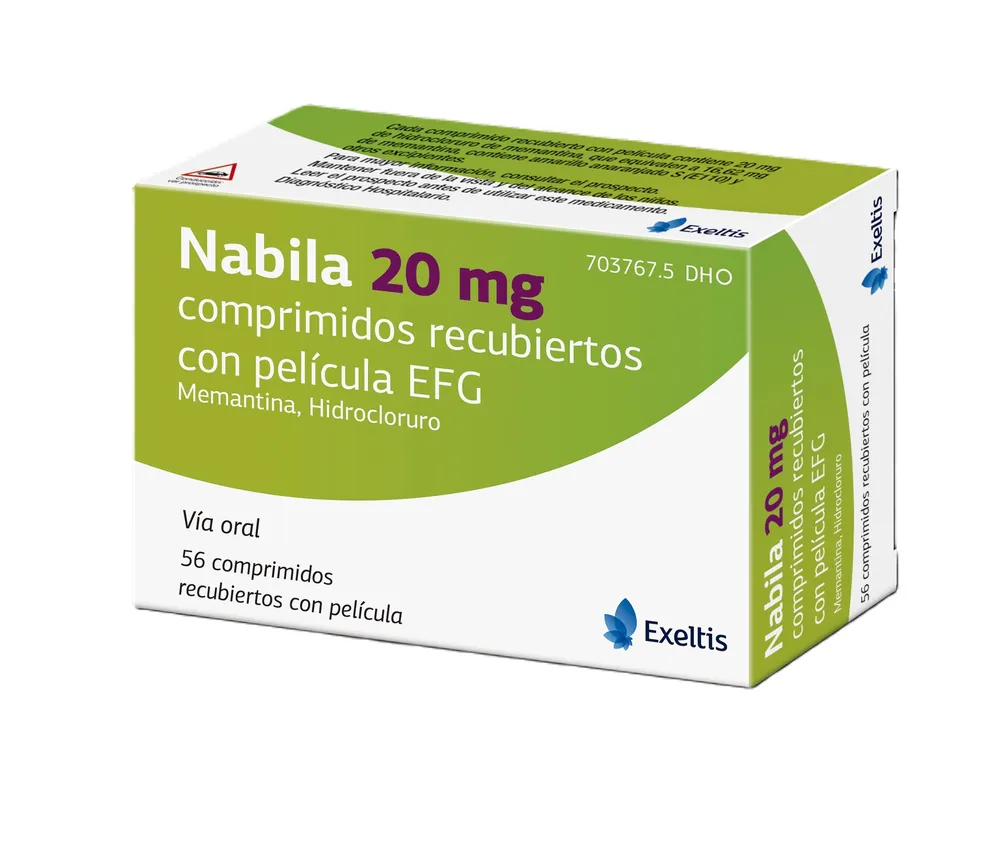 Nabila 20 mg compresse rivestite con film EFG compresse, rivestite con film