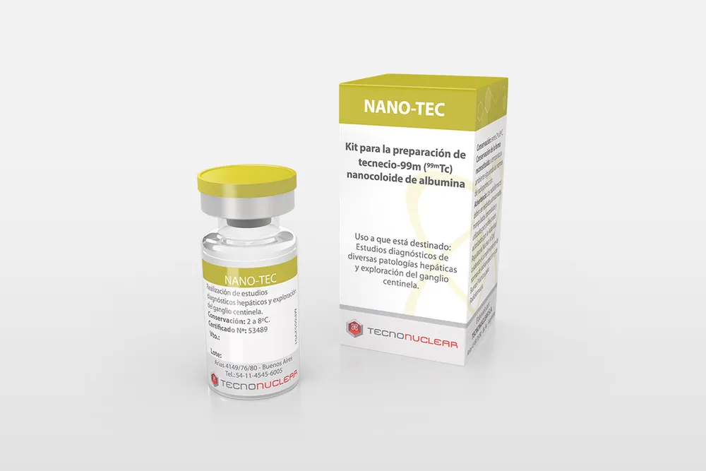 Nanocolloidi di albumina Radiopharmacy 500 microgrammi kit di reagenti per preparazione radiofarmaceutica kit per preparazione radiofarmaceutica