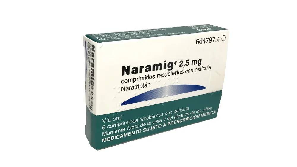 Naramig 2.5 mg film-coated tablets tablets, film-coated