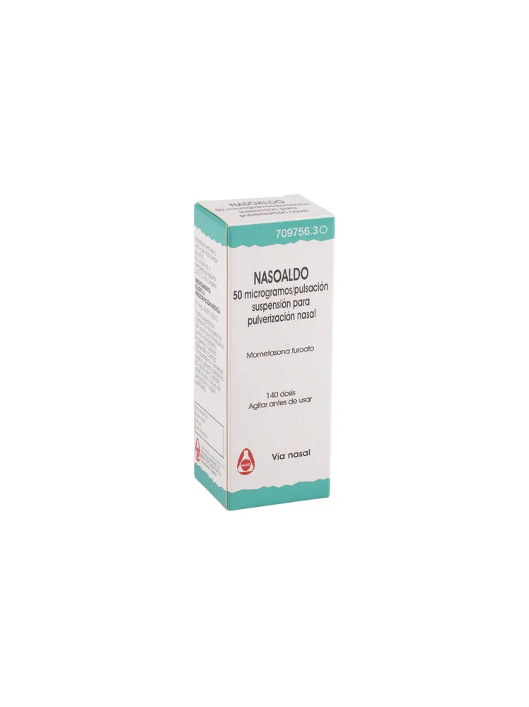 Nasoaldo 50 microgrammi/erogazione sospensione per nebulizzazione nasale sospensione per spray nasale