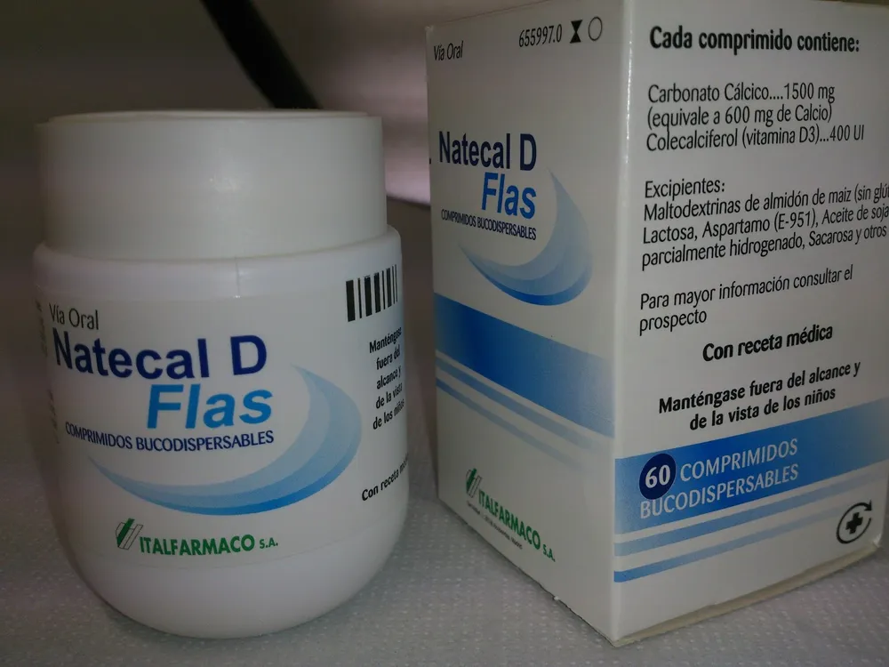 Natecal D Flas 1.500 mg/400 UI compresse bucodispersibili compresse, bucodispersabili