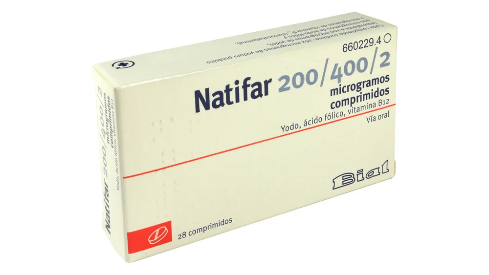 Natifar 200/400/2 microgrammi compresse compresse