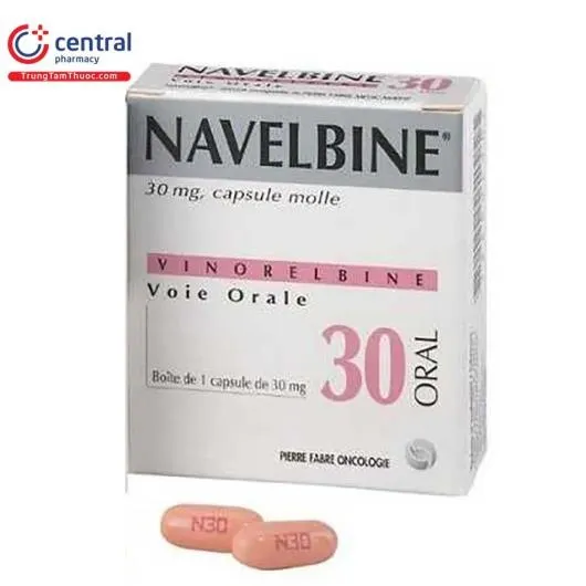 Navelbine 30 mg soft capsules capsules, soft gelatin