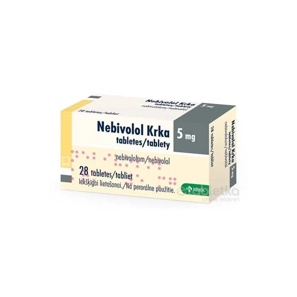 Nebivololo Krka 5 mg compresse EFG compresse