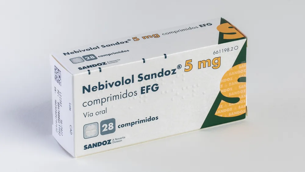 Nebivolol Sandoz 5 mg tablets EFG tablets