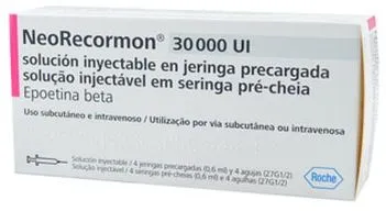 Неорекормон 30000 МЕ/раствор для инъекций в предварительно заполненном шприце раствор для инъекций в предварительно заполненном шприце