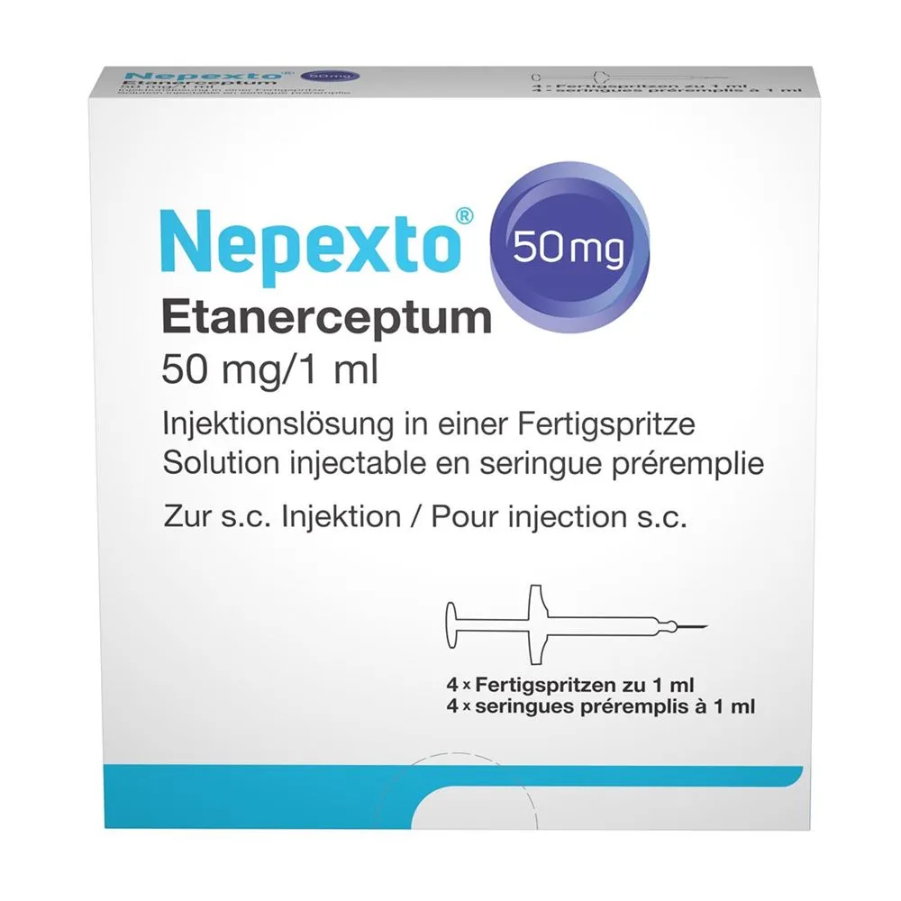 NepeXto 50 mg solution for injection in pre-filled pen solution for injection in pre-filled pen