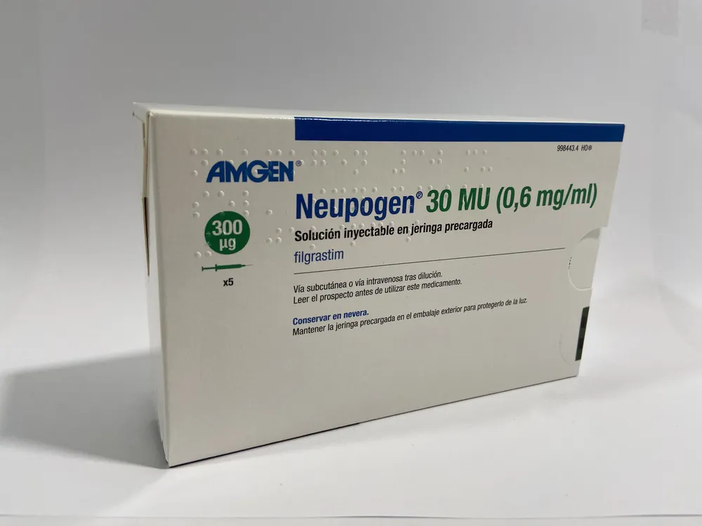 Neupogen 30 MU (0,6 mg/ml) soluzione iniettabile in siringa preriempita soluzione per iniezione in siringa preriempita