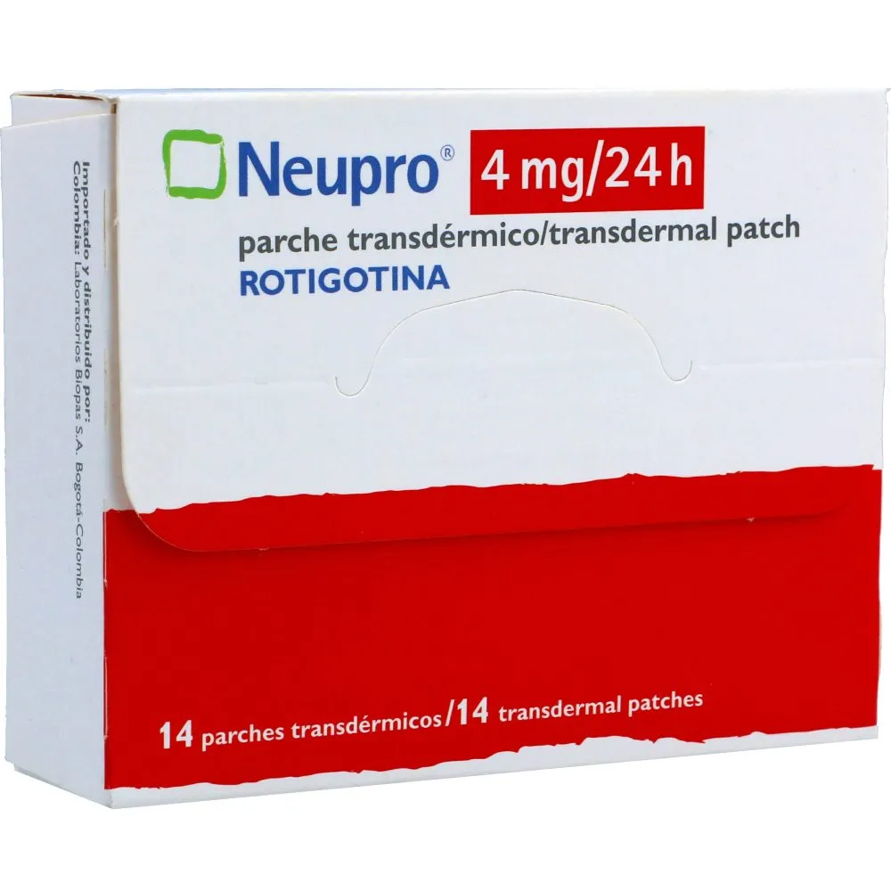 Neupro 4 mg/24 h transdermal patch patches, transdermal